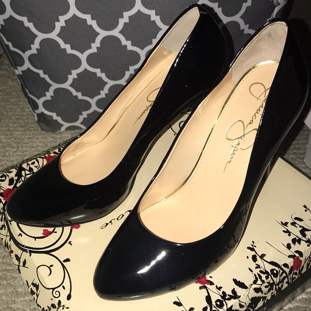 Classic black Jessica Simpson heels